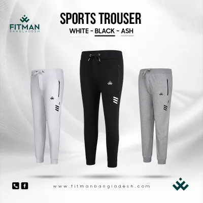 Men’s premium winter joggers(Black+Ash+white) Delivery charge free